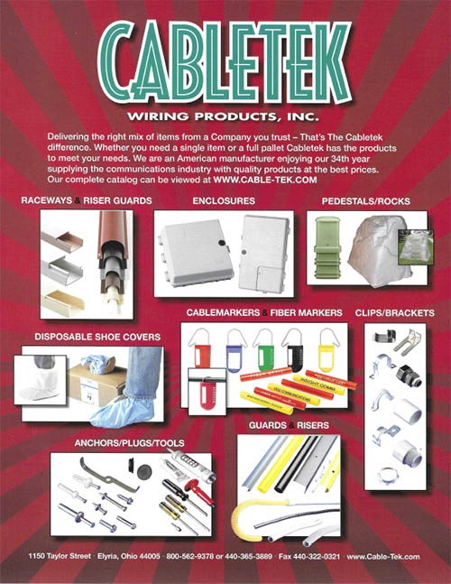 CableTek Wiring Products, Inc.