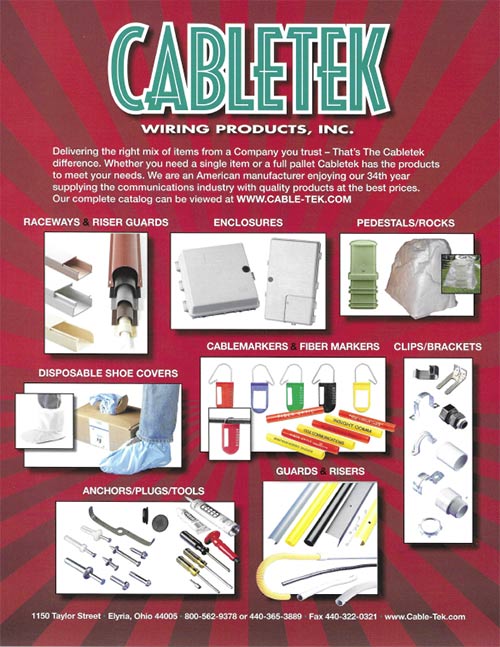 CableTek Wiring Products, Inc.